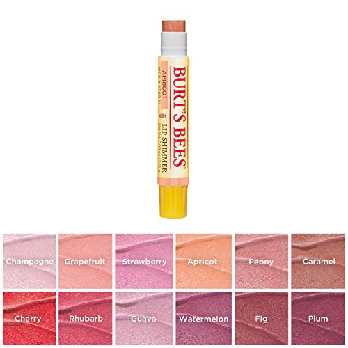 6 Pack Burts Bees Lip Shimmer Apricot Moisturizing Lips 0.09Oz Each eBay
