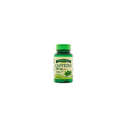 Nature's Truth Caffeine 200mg plus Green Tea Extract 120 Each