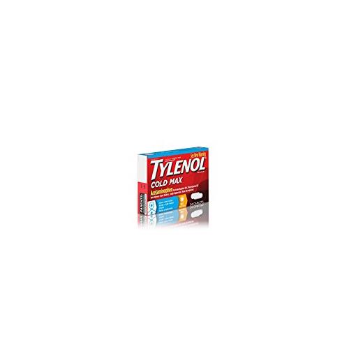 5 Pack Tylenol Cold Multi Symptom Non Drowsy Day Cold Max Relief 24