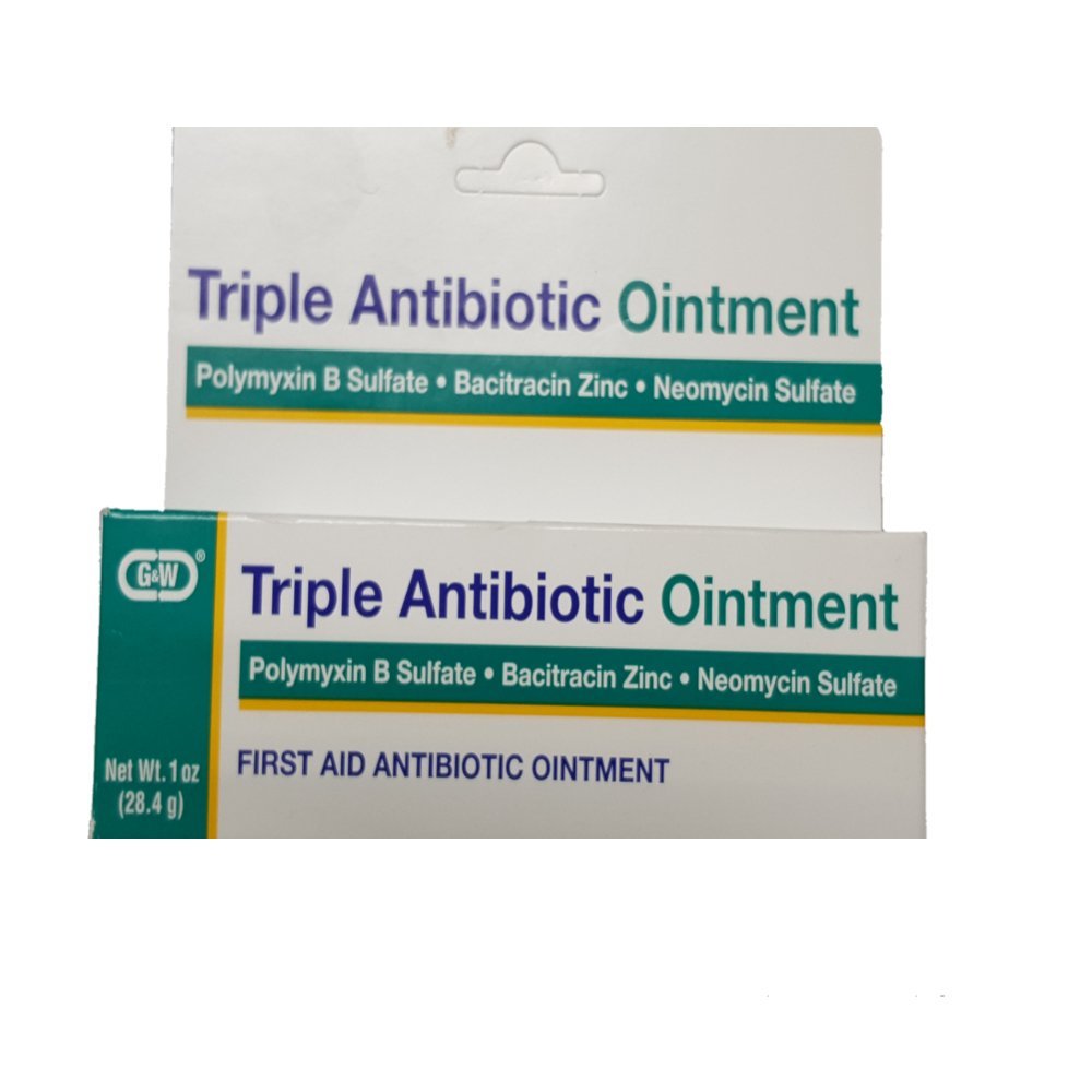 4 Pack G And W Triple Antibiotic Ointment First Aid 1 Oz Tube Prevents Infection 307130268318 Ebay 1634