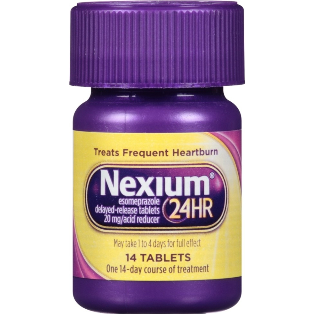 3 Pack Nexium 24 Hour Heartburn Frequent Acid Reducer Tablets, 14 Count ...