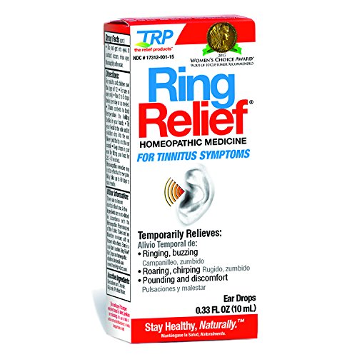 TRP Ring Relief Homeopathic Ear Drops Tinnitus Symptoms .33oz Each eBay