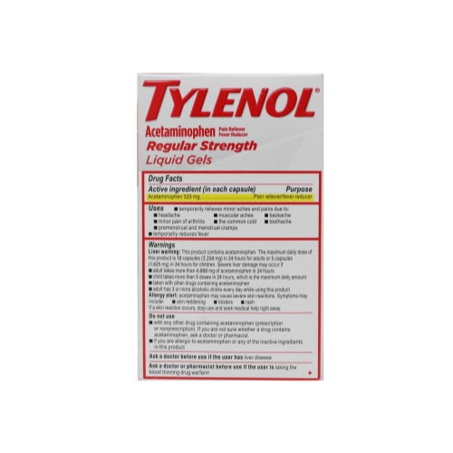 3 Pack Tylenol Acetaminophen Regular Strength 90 Liquid Gels Each 300450487902 eBay
