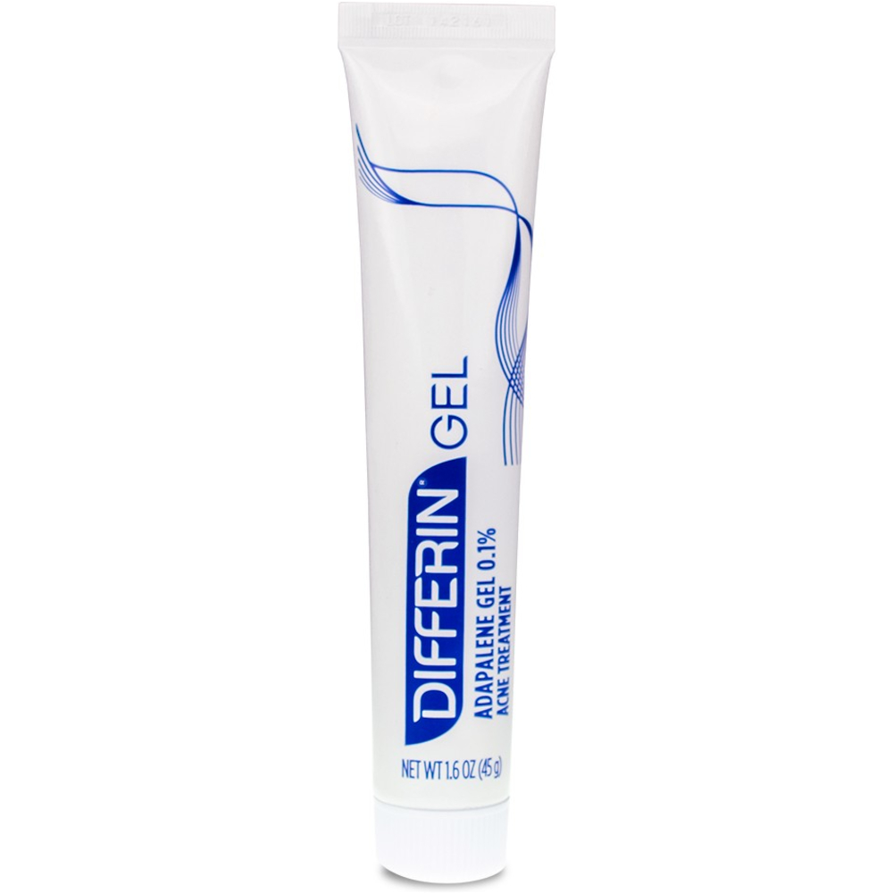 Differin Acne Treatment Gel, Adapalene 0.1% - 1.6 Oz | eBay