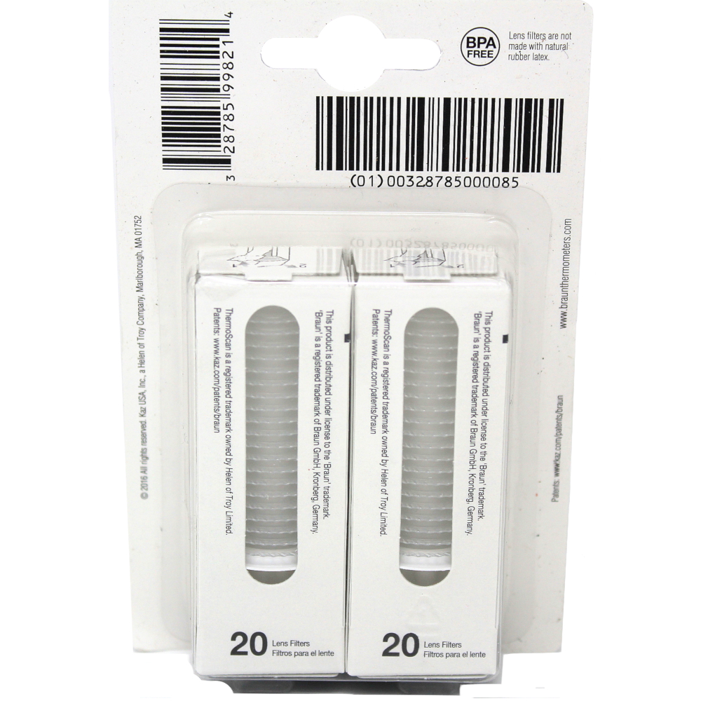 6 Pack Braun Thermoscan 40 Disposable Lens Filters Lf40 Per Package 240