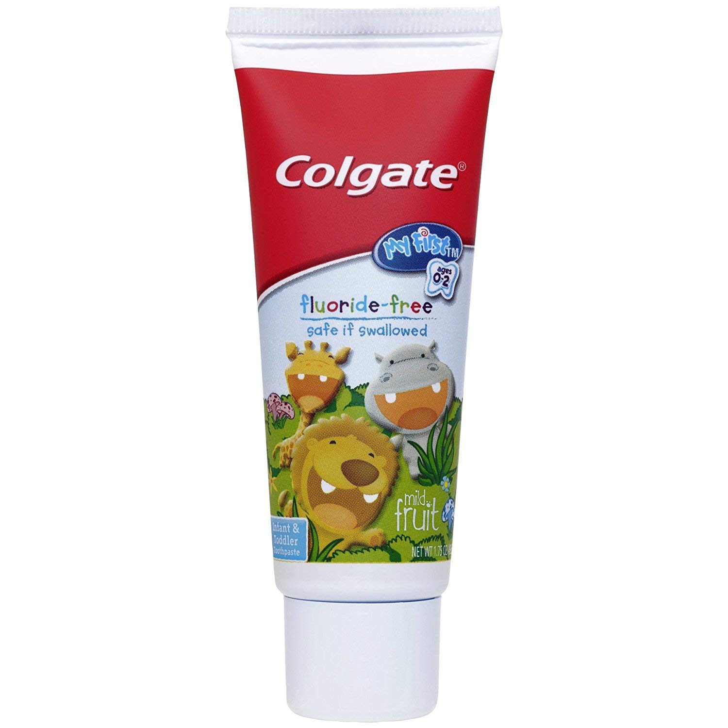 5 Pack Colgate My First Baby And Toddler Toothpaste Fluoride Free 1.75
