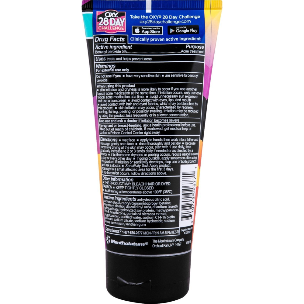 oxy maximum action face wash review