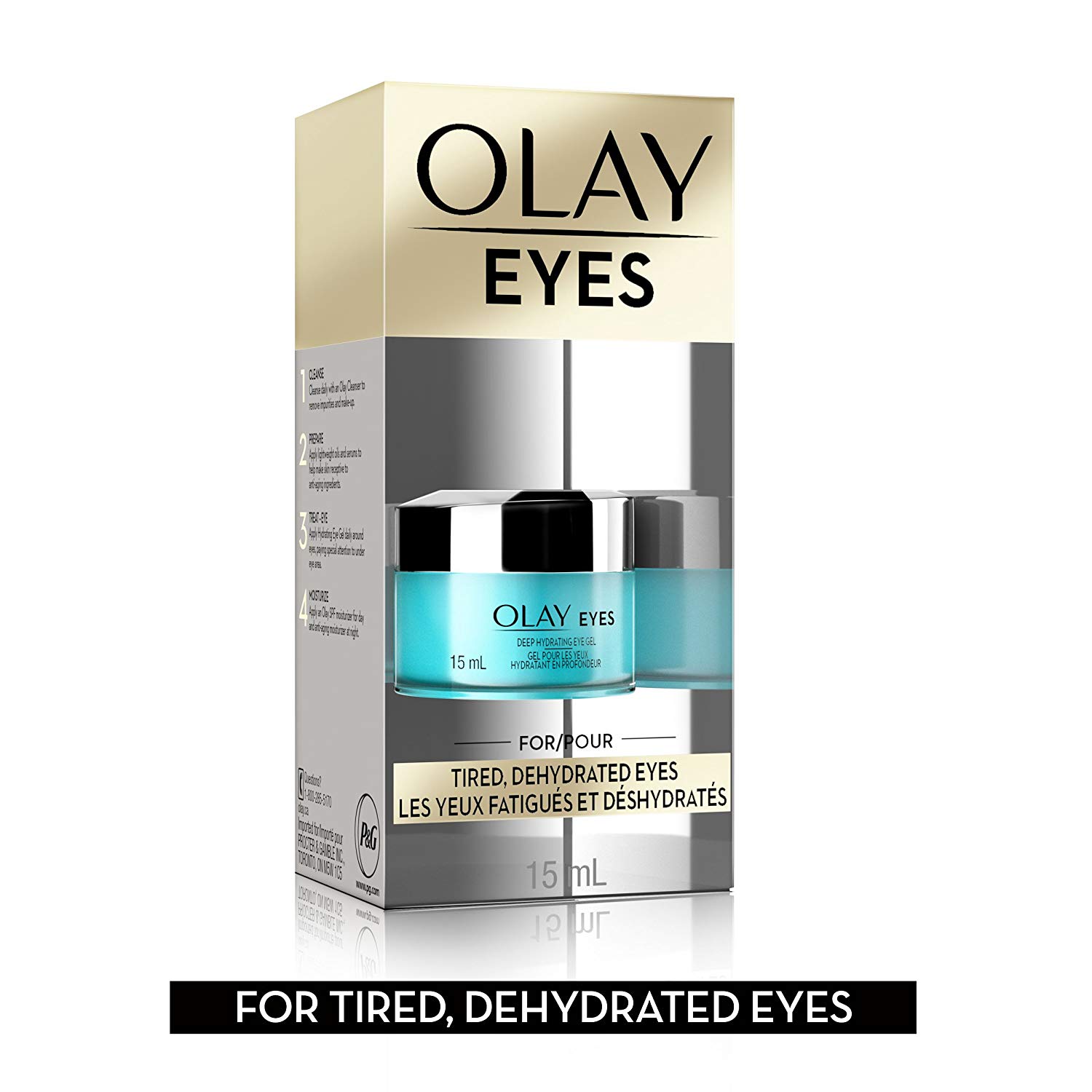 2 Pack Eye Cream By Olay Deep Hydrating Eye Gel With Hyaluronic Acid 0. ...