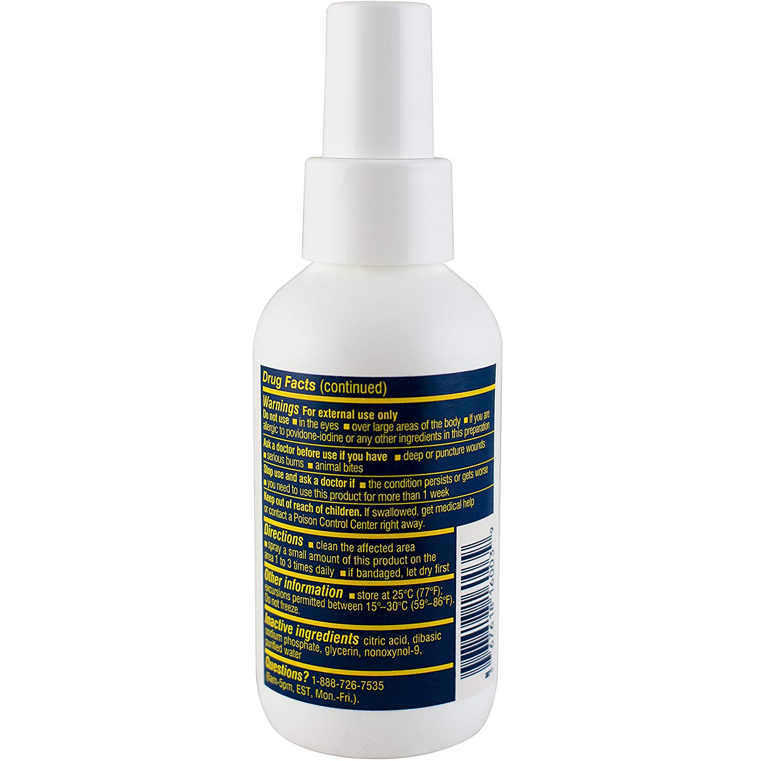 Betadine First Aid Spray Kills Germs Promptly Antiseptic 3 Oz Each | eBay