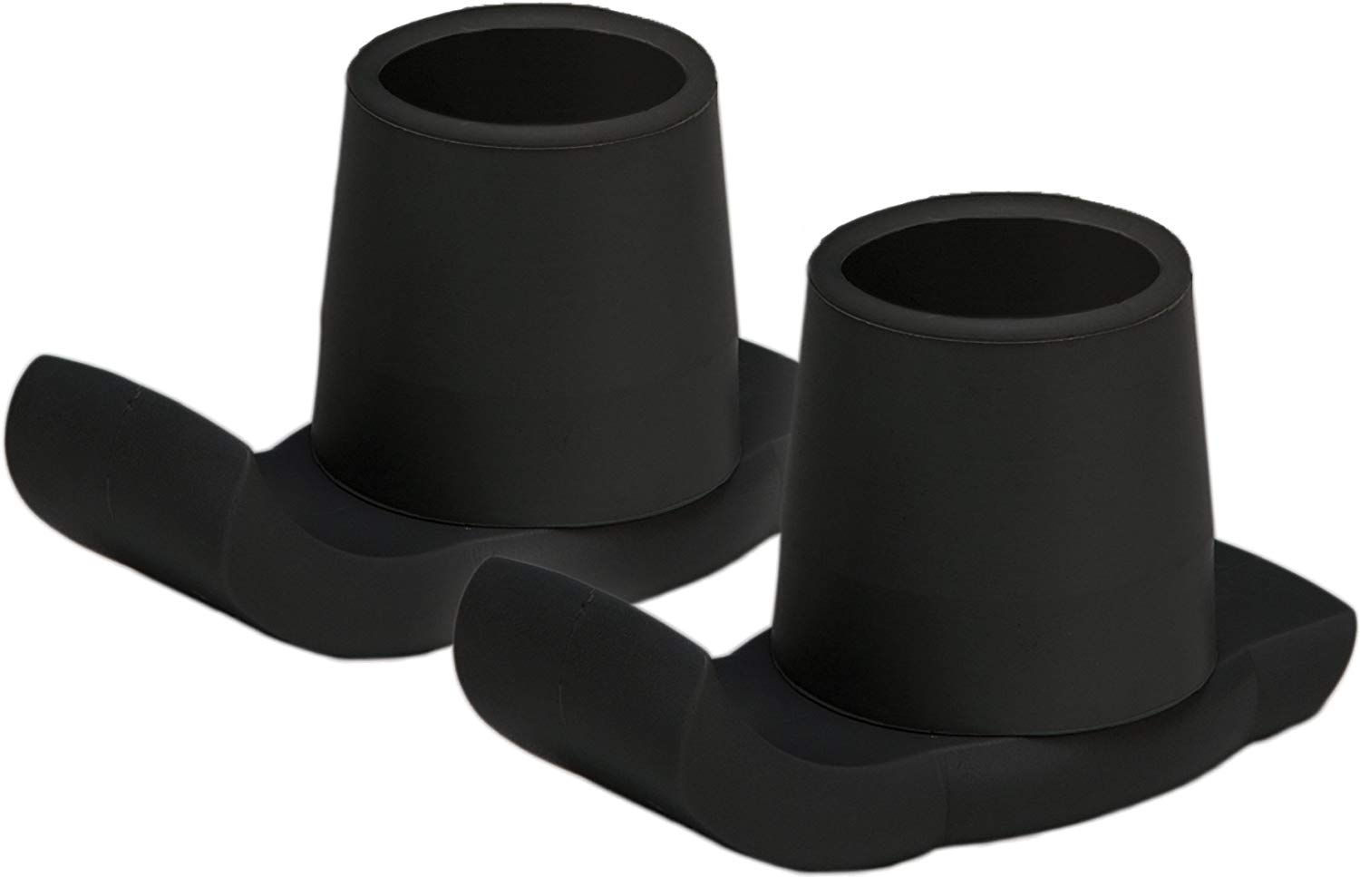 Nova Medical Products Walker Glide Skis Black 1 Pair Each 652308146814