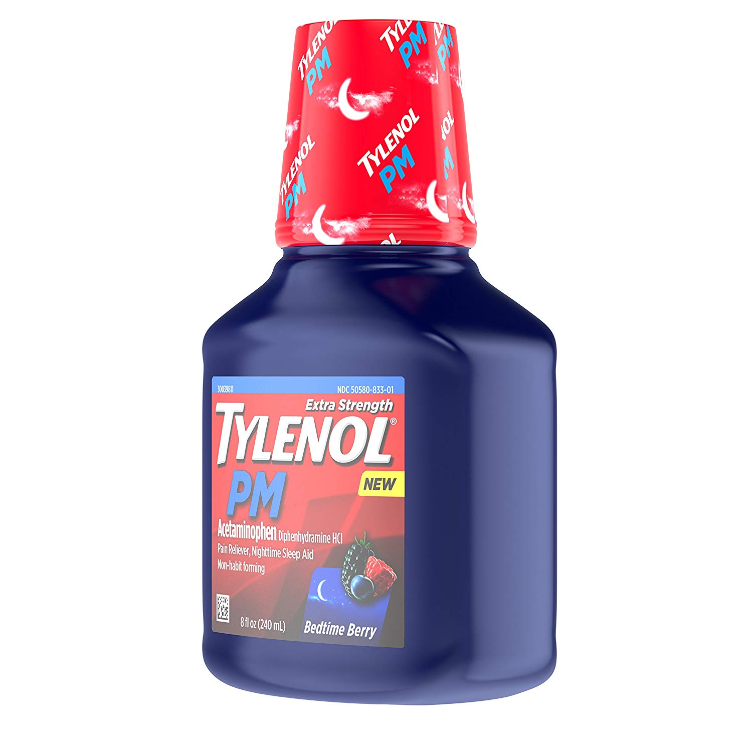 2 Pack Tylenol Pm Extra Strength Liquid Sleep Aid Pain Reliever 8 Oz Each 300450421081 eBay