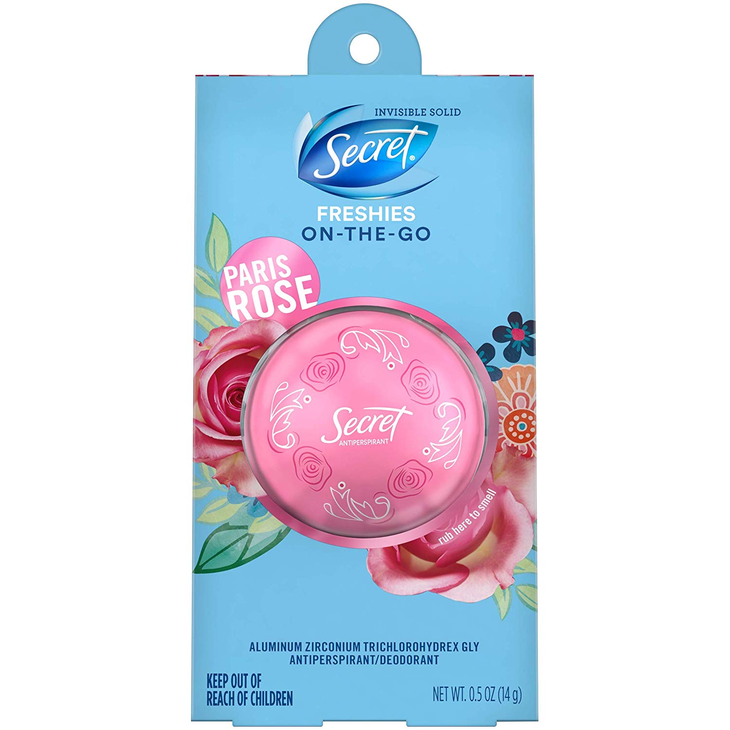 3 Pack Secret Antiperspirant Deodorant Freshies On The Go Paris Rose 05 Oz Ea Ebay 3827