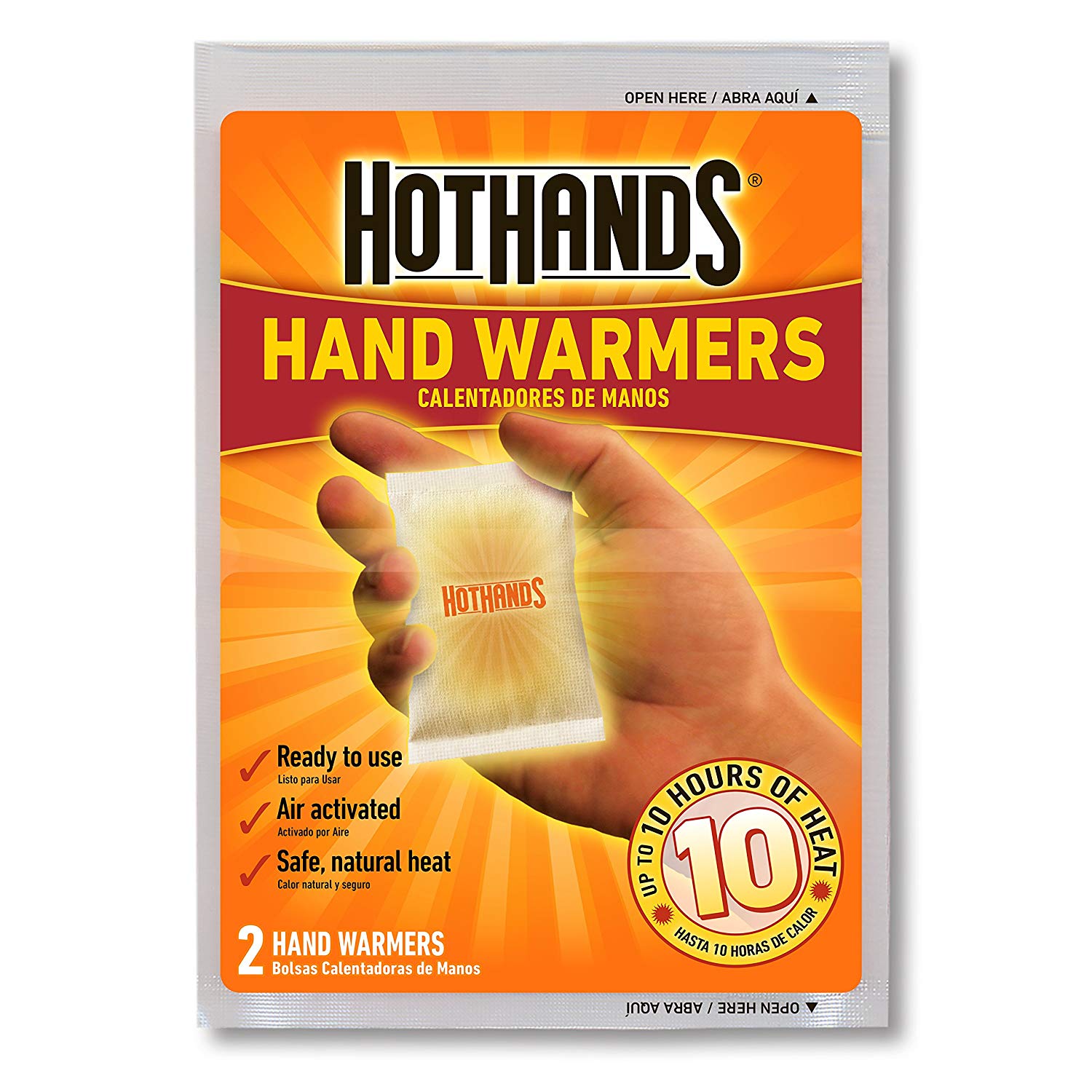 5 Pack Hothands Air Activated Hand Warmers Up To 10 Hours Of Heat 3