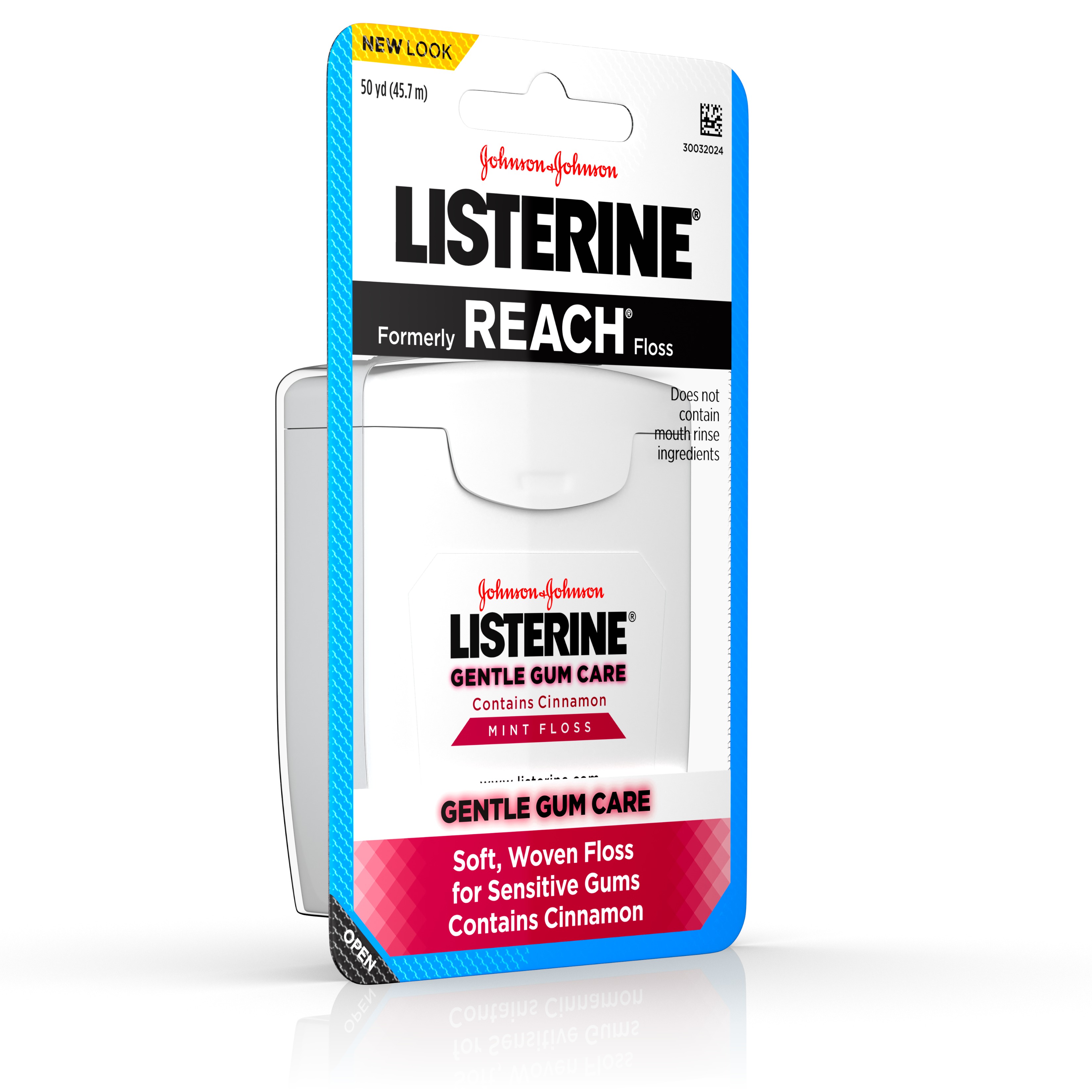 3 Pack Listerine Gentle Gum Mint Floss With Cinnamon 50 Yards Each ...