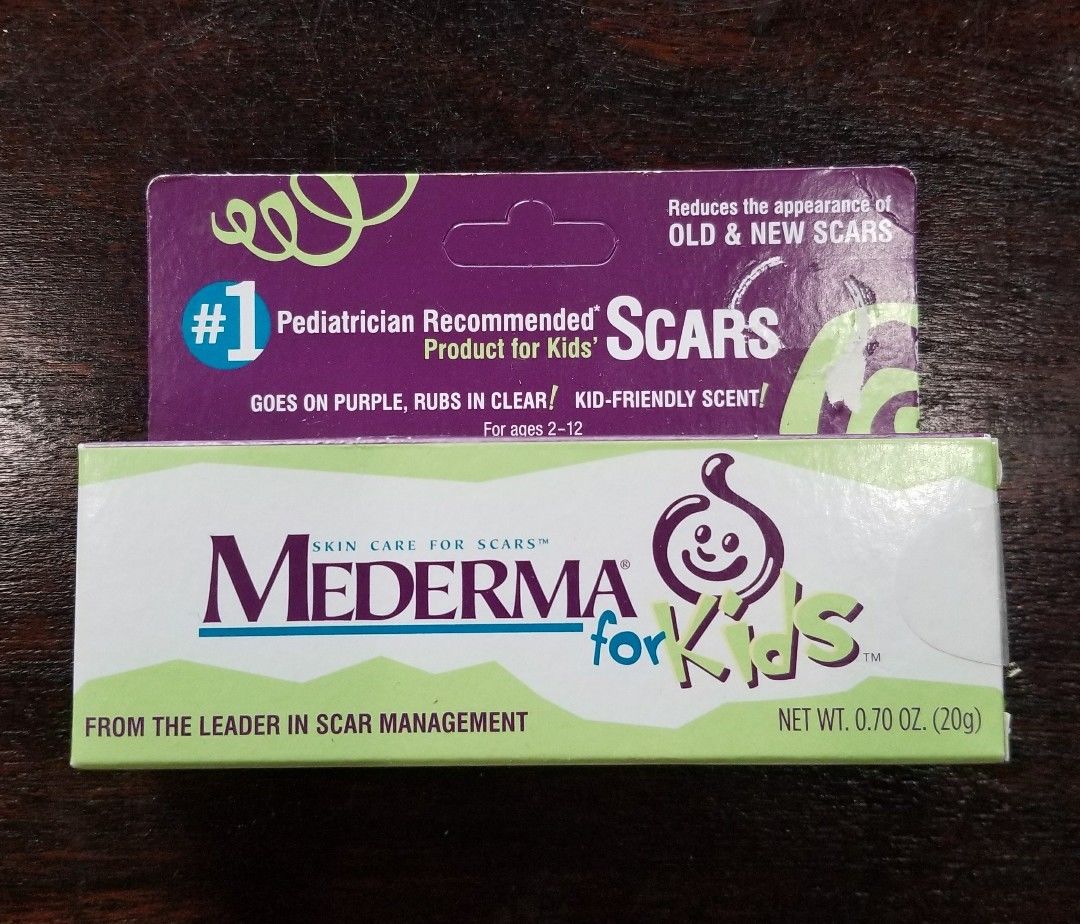 MEDERMA for kids skin care for old/new scars .70oz (20g) tube eBay