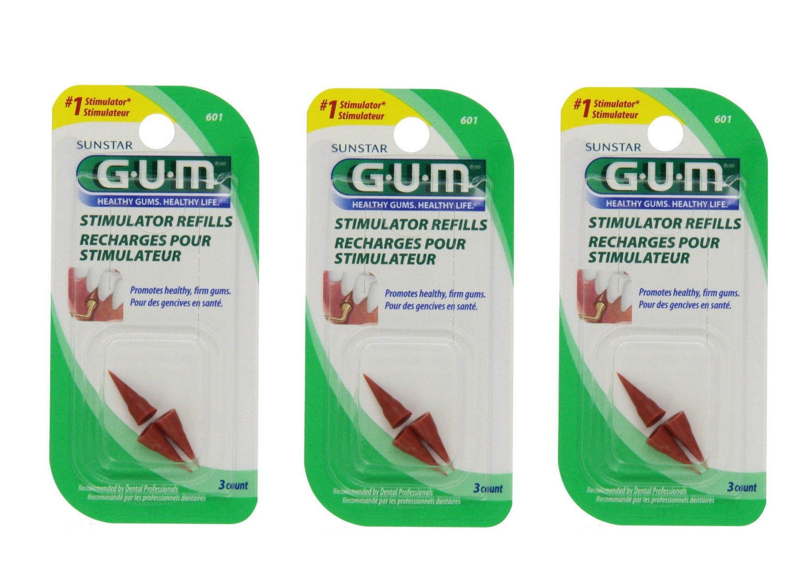 Butler Gum Stimulator Refills 3 Count Pack Of 3 70942006019 eBay