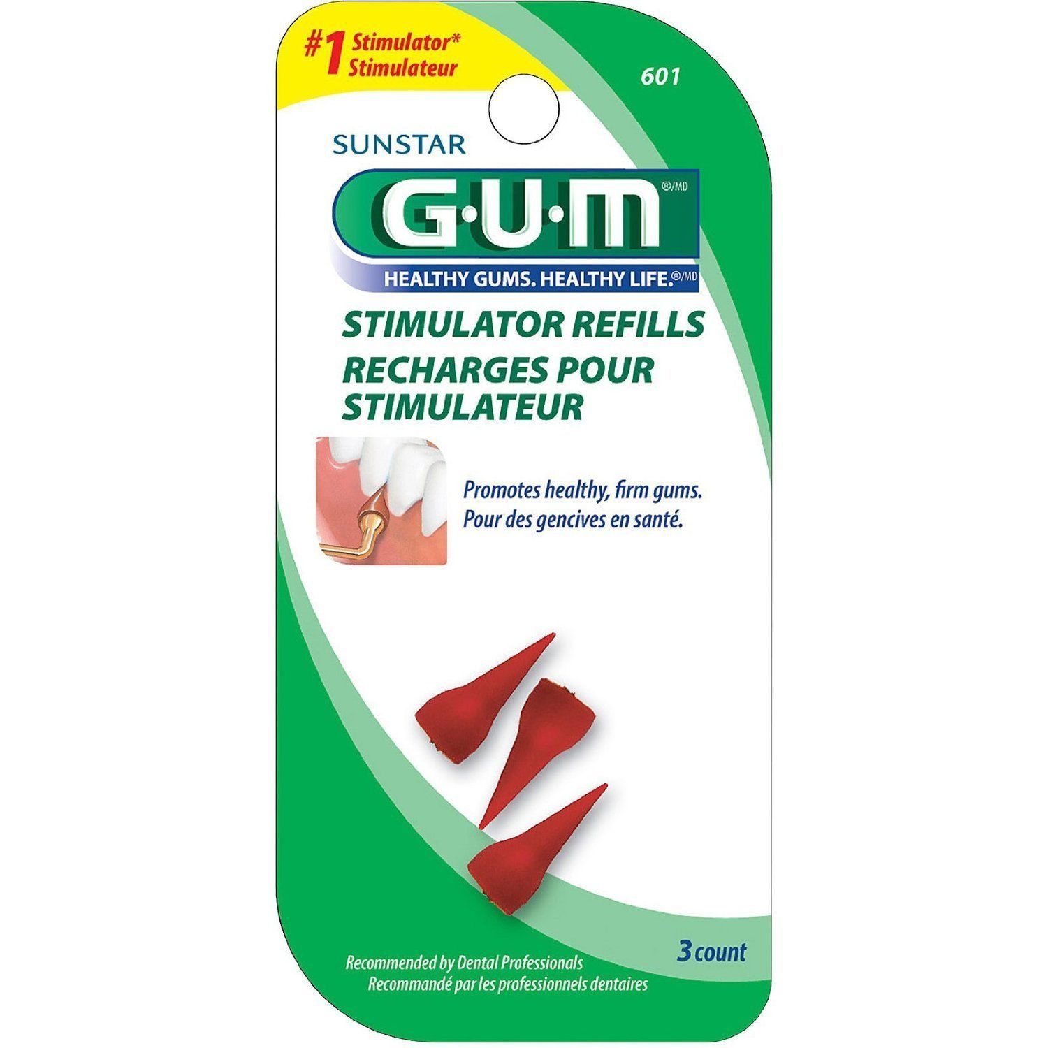 Butler GUM Stimulator Refills 3 Count (Pack of 4) 70942006019 eBay