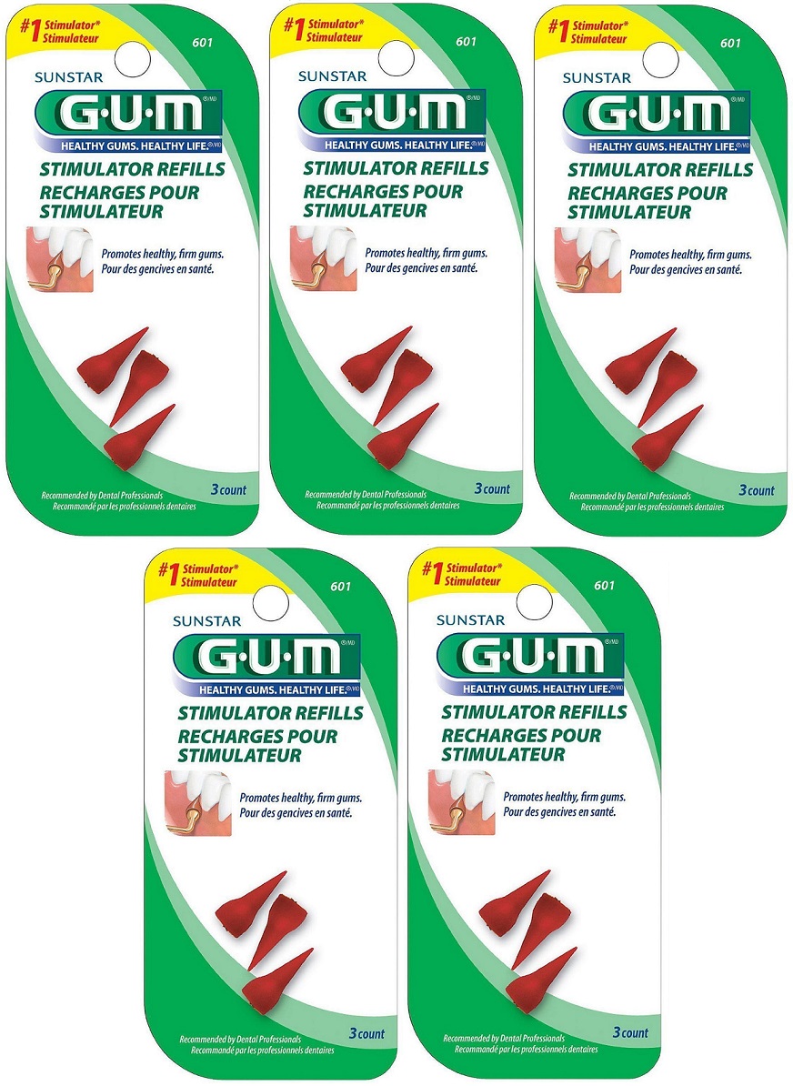 Butler GUM Stimulator Refills 3 Count (Pack of 5) 70942006019 eBay
