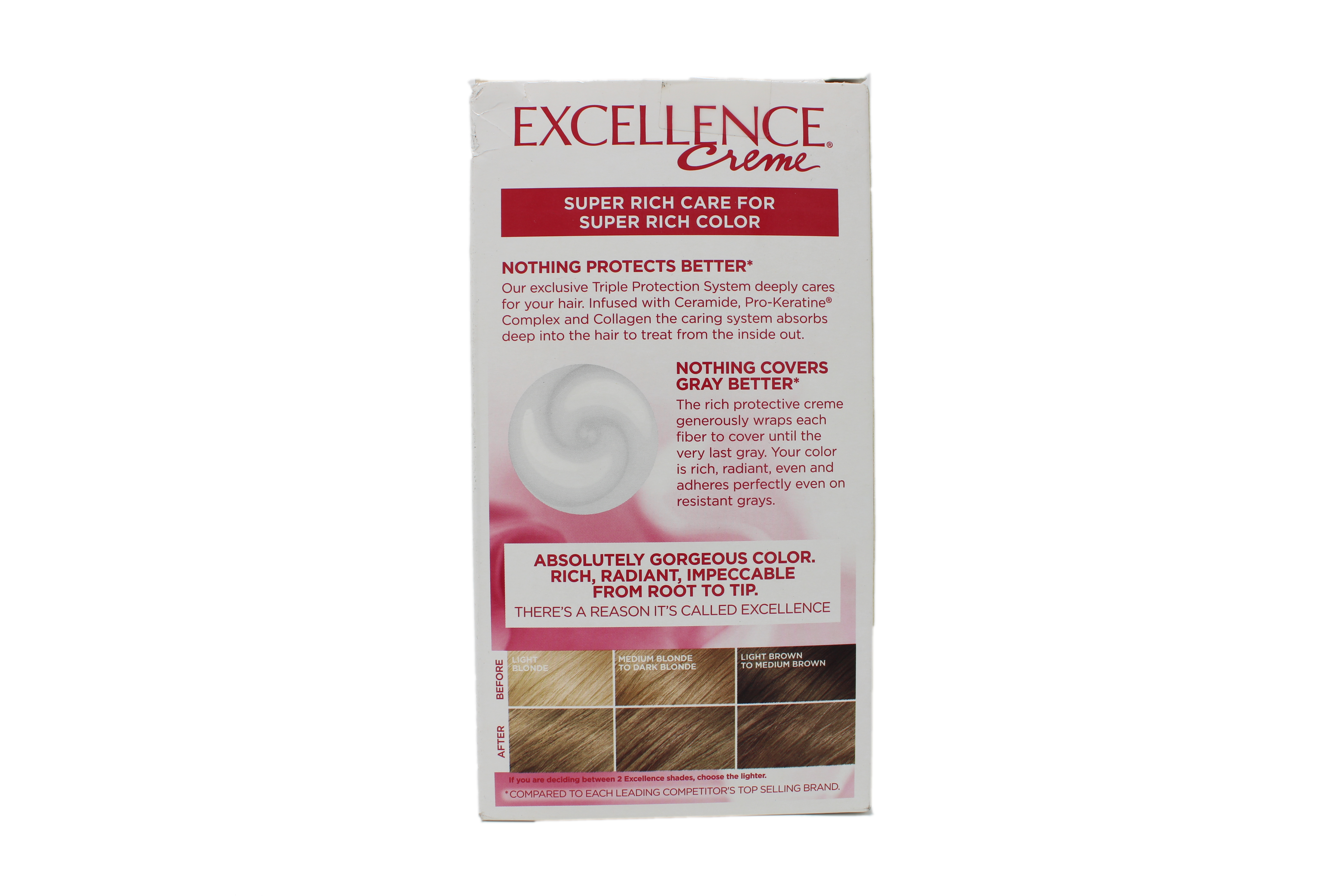 excellence creme 7 dark blonde hair dye