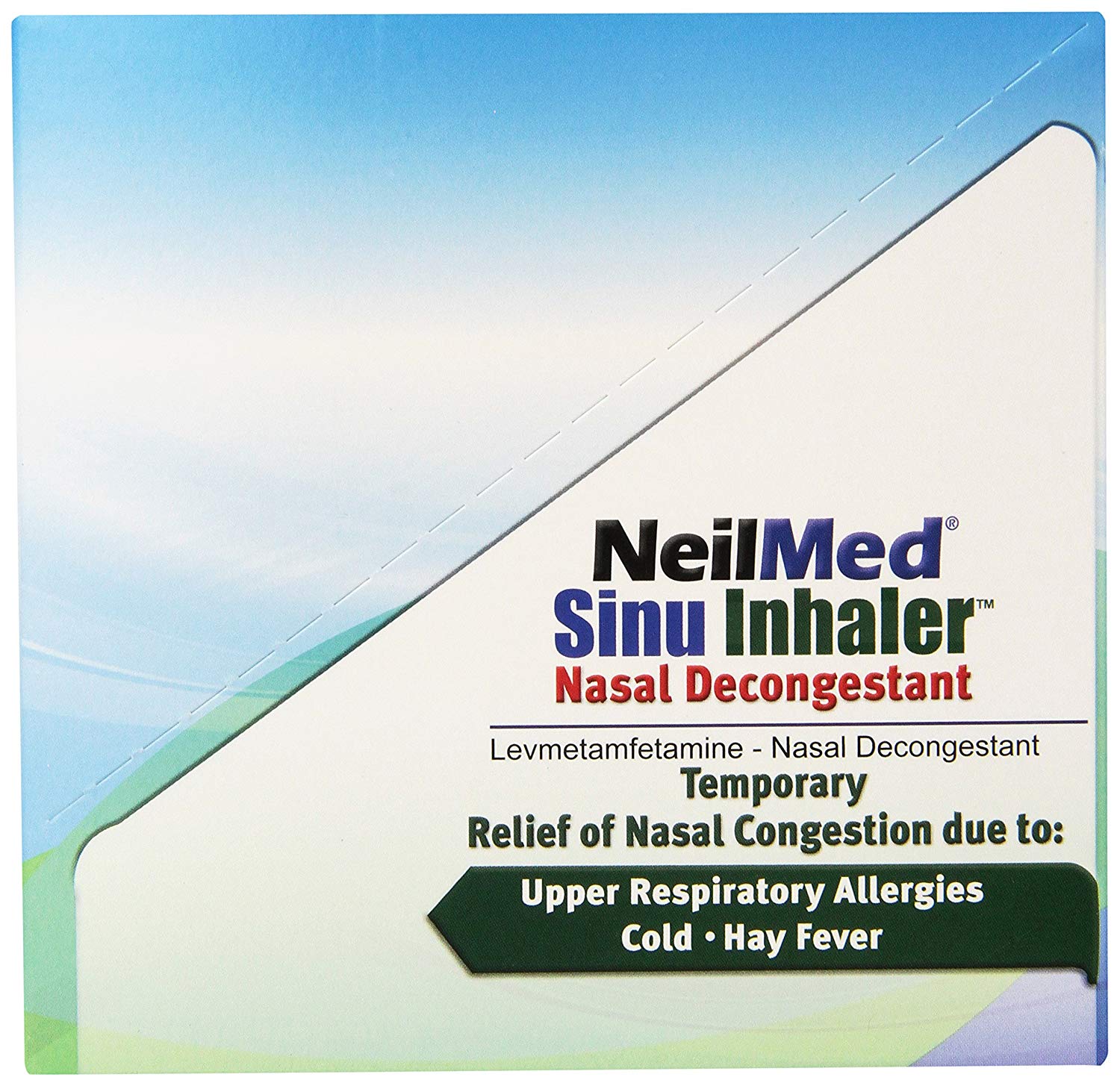 2 Pack Neilmed Sinu Inhaler Nasal Decongestant single inhaler ...