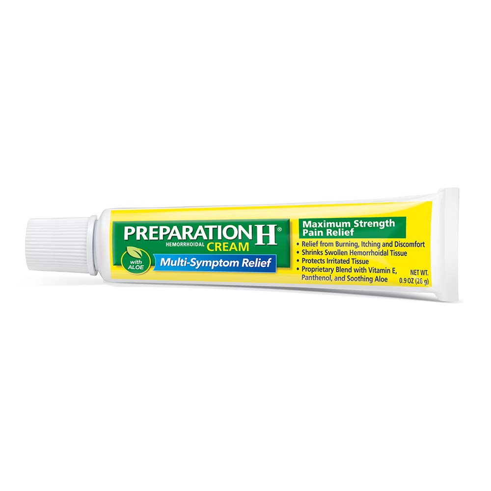 Preparation H Hemorrhoidal Hemorrhoid Cream With Aloe 09 Oz Each 305732868936 Ebay 0652