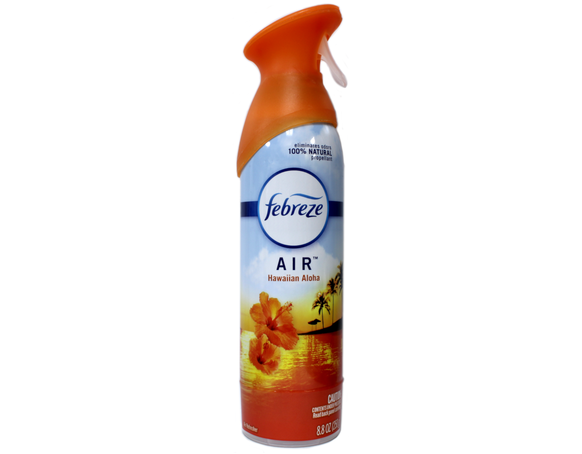 Febreze Air Hawaiian Aloha Scent Odor Eliminator Natural Propellant 8.8