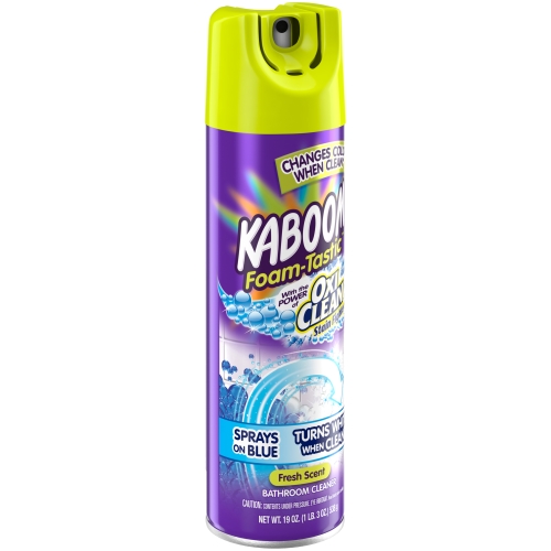 4 Pack Kaboom Foam-Tastic with OxiClean Fresh Scent Bathroom