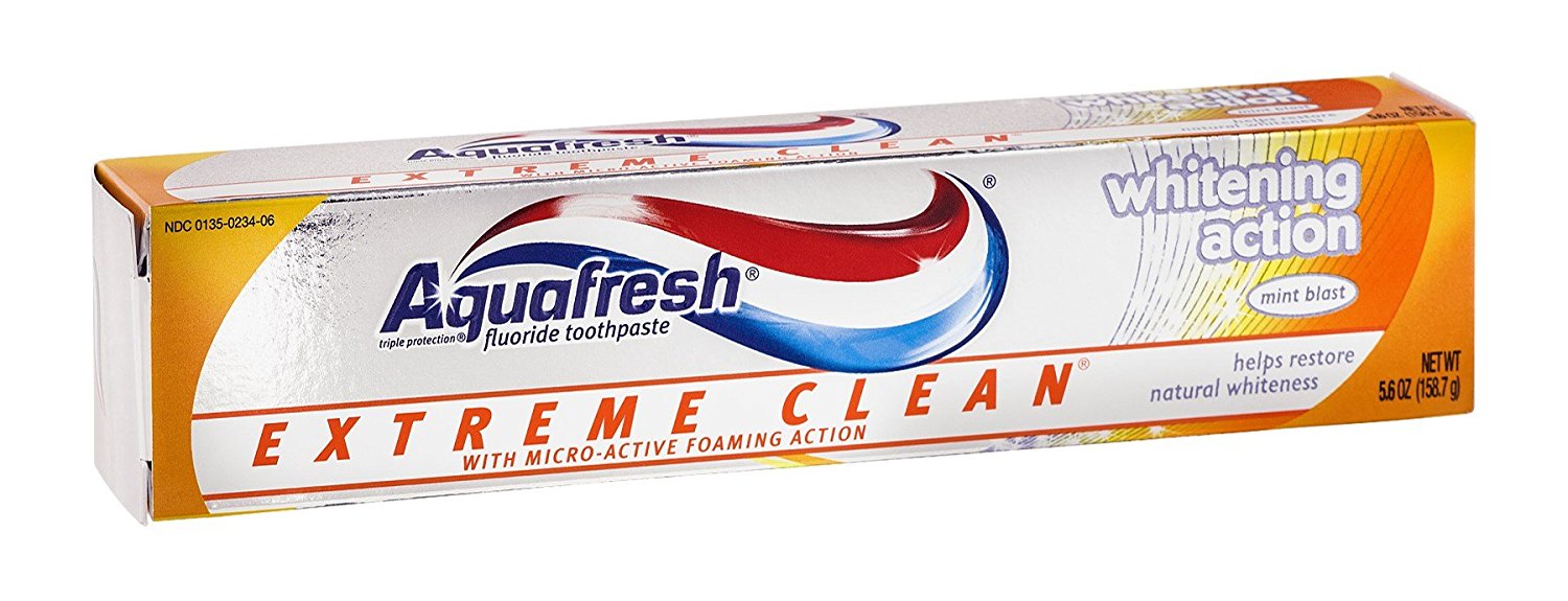 3 Pack - Aquafresh, Extreme Clean Toothpaste Whitening ...