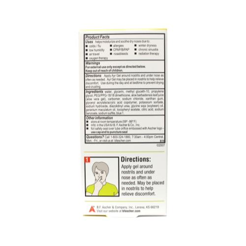 2 Pack Ayr Saline Nasal Gel 0.50Oz Each 302250525471 eBay