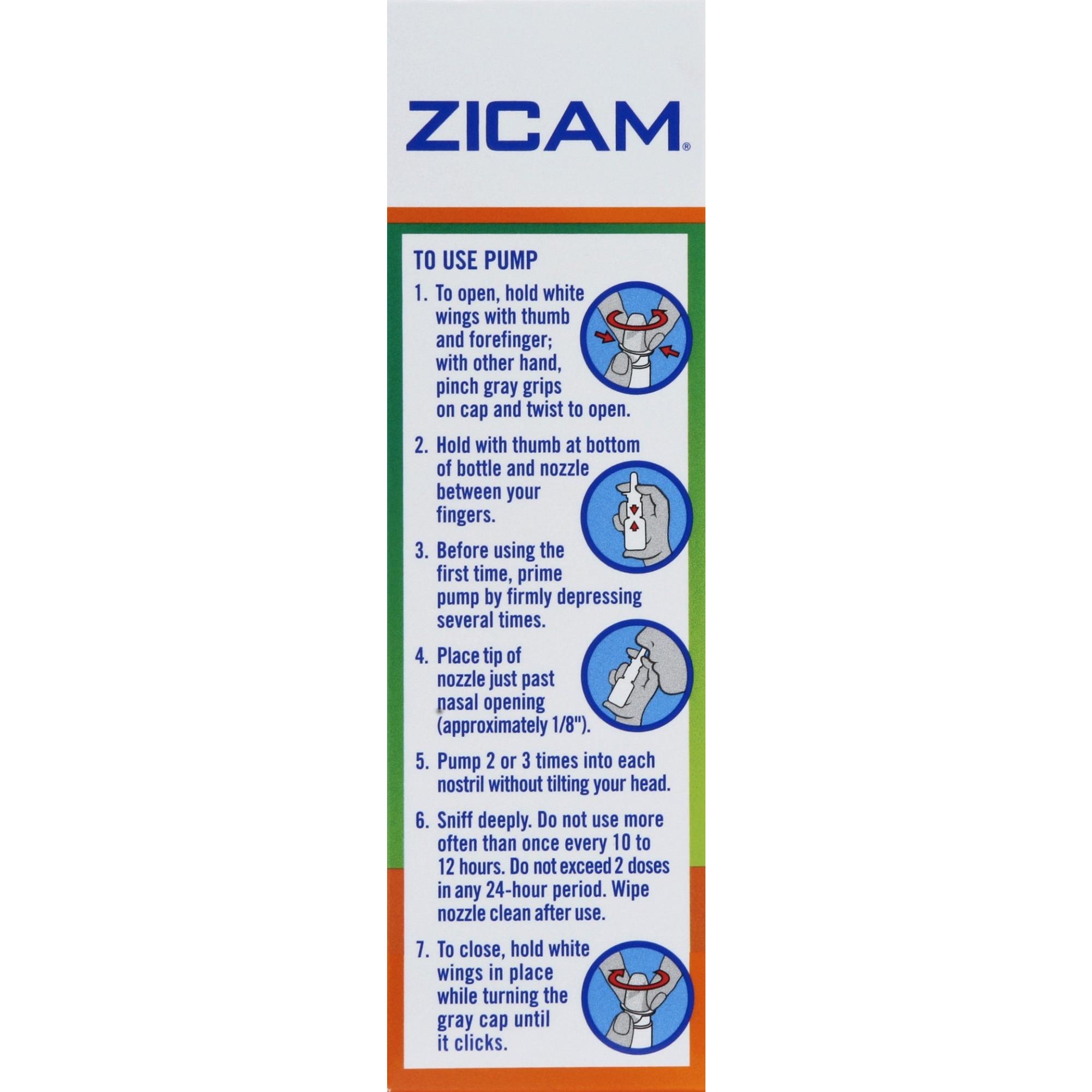 5 Pack Zicam Extreme Congestion Relief Liquid Nasal Spray