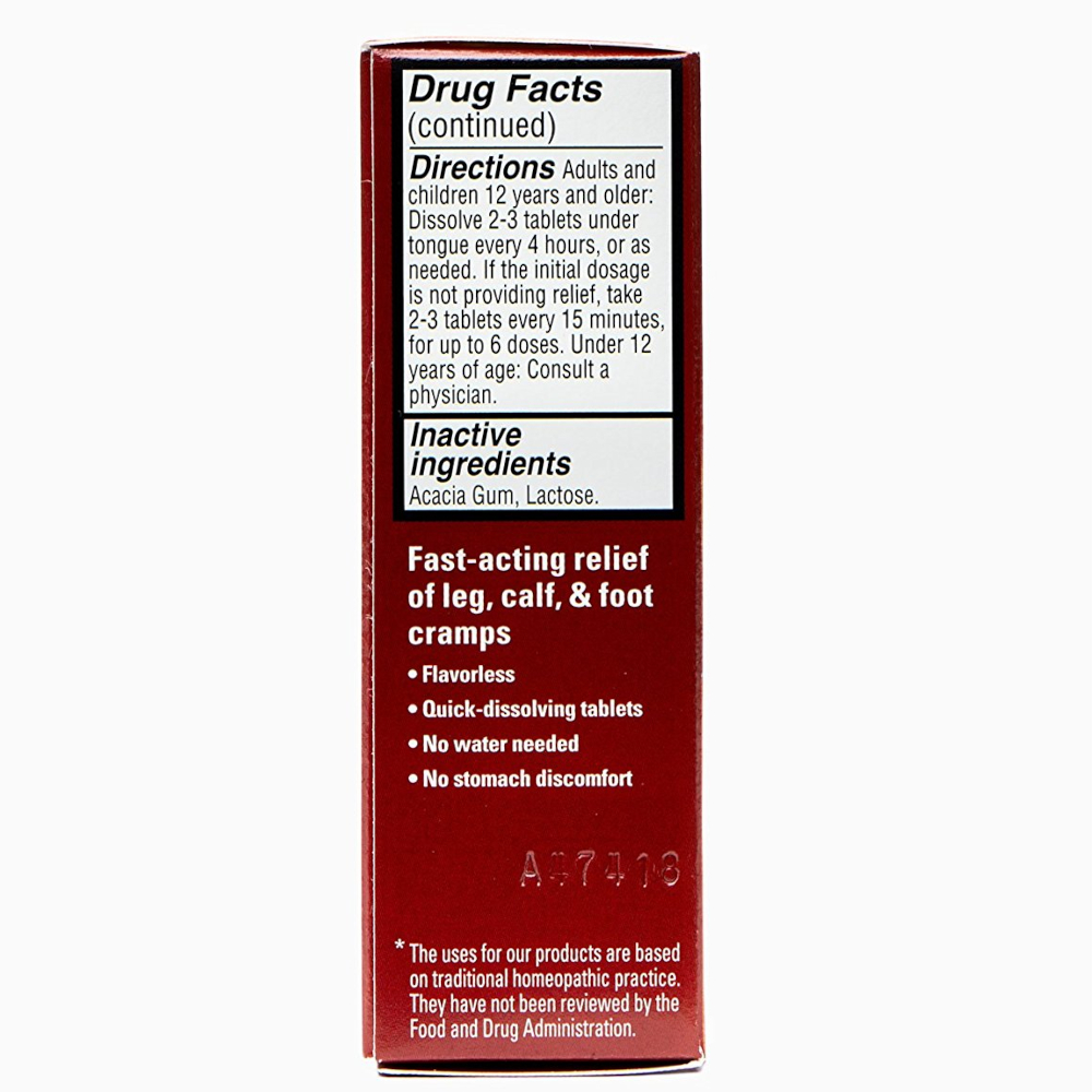 2 Pack Hyland's Leg Cramps, Relax Calf & Foot Cramps 100 Tablets Each