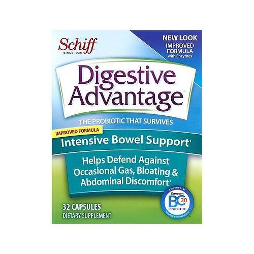 3 Pack Digestive Advantage Intensive Bowel Support Dietary Supplement