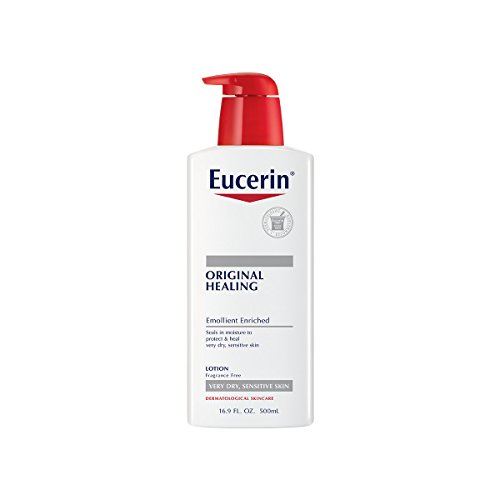 3 Pack Eucerin Original Healing Rich Lotion 16.9 Fluid Oz Each ...