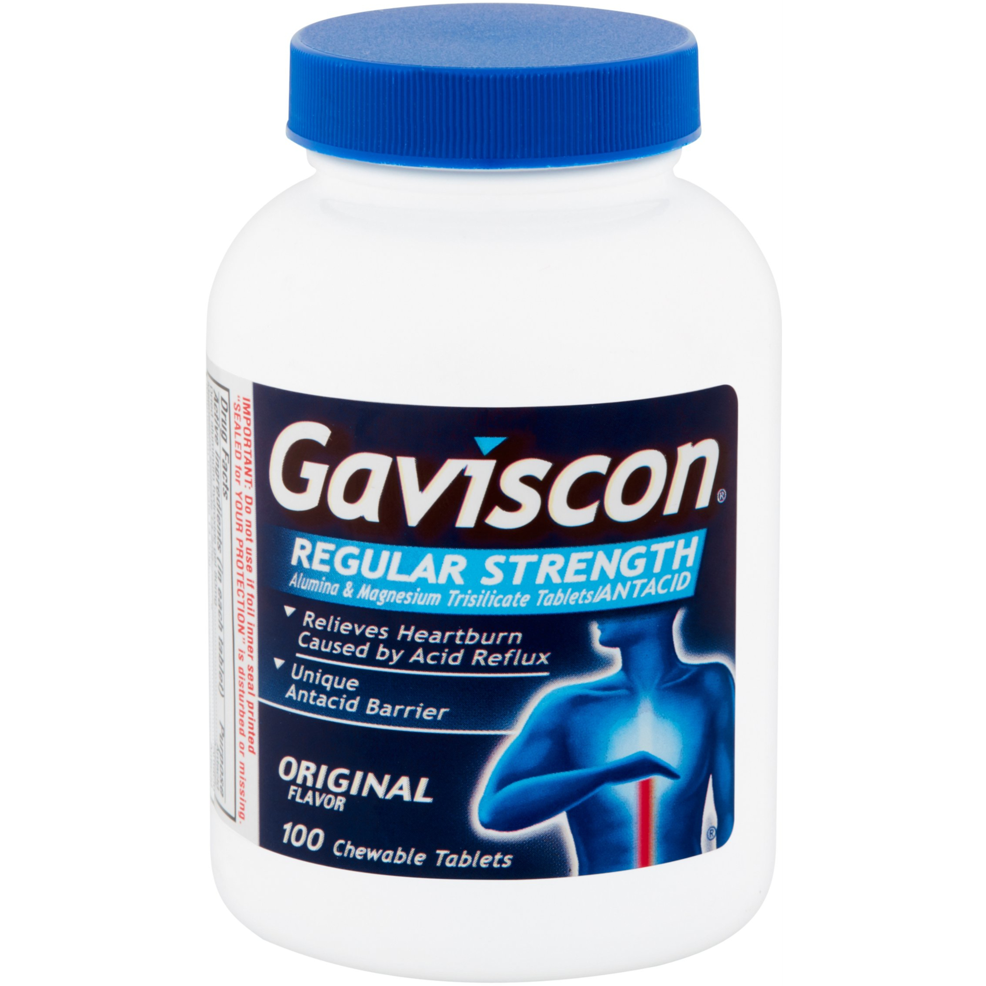 Gaviscon Regular Strength Chewable Antacid Tablets 100 Ea 300881175478 eBay