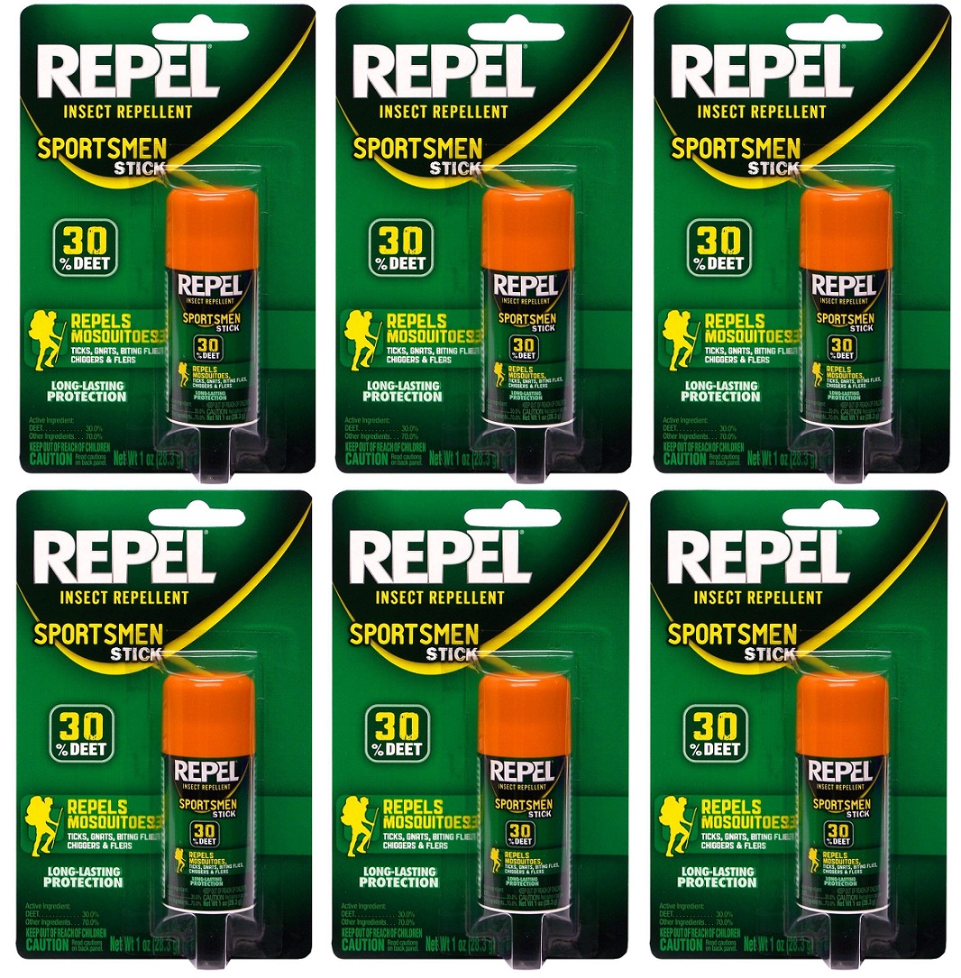 6 Pack Repel Sportsman Insect Repellent Stick 1 Ounce Hg 94119 eBay