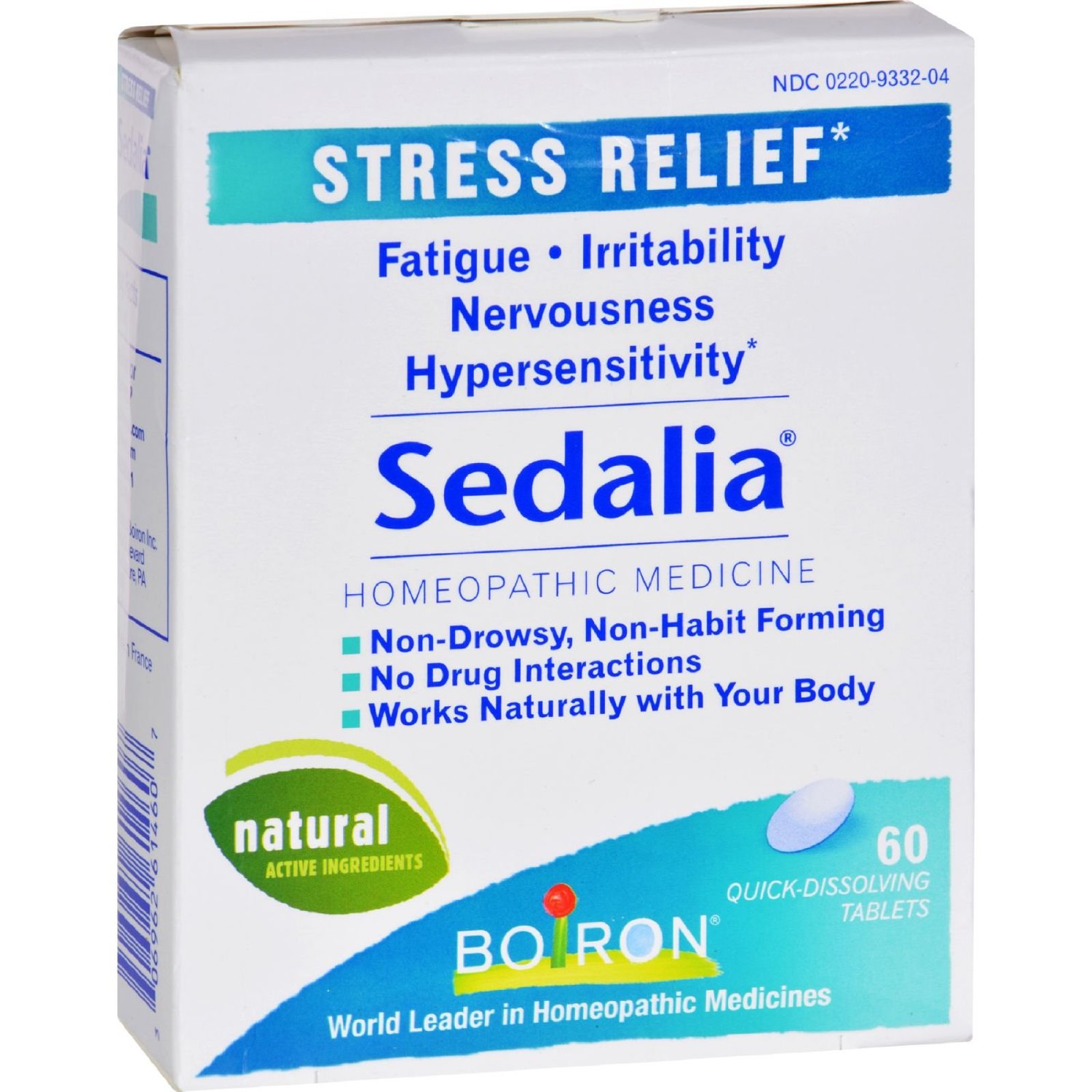 6 Pack Boiron Sedalia Stress 60 Tablets Each 306962614607 | EBay