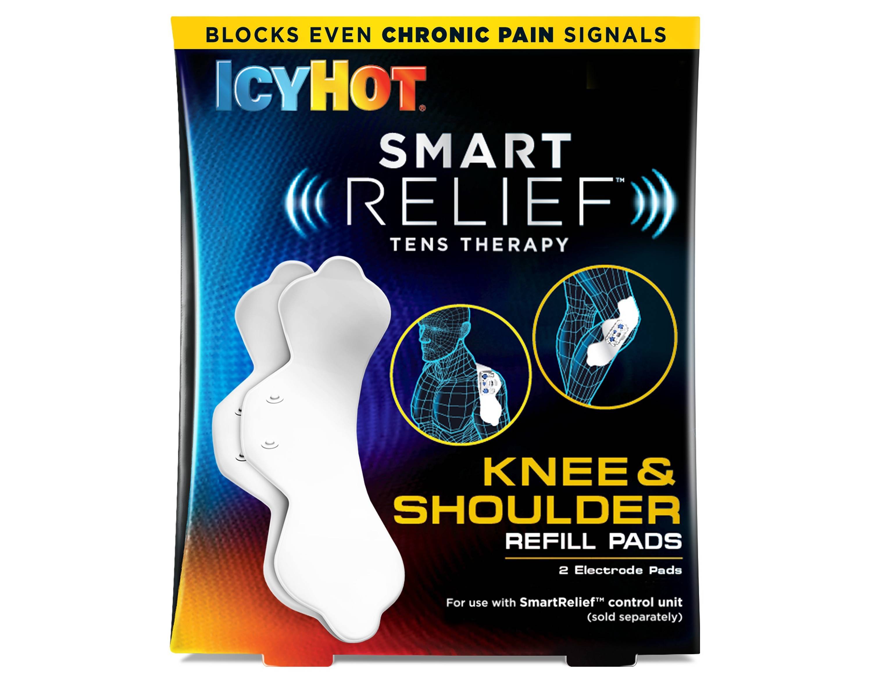 Icy Hot Smart Relief Tens Therapy Knee & Shoulder Refill Pads eBay