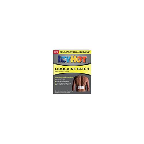 2 Pack Icy Hot Lidocaine Patch Plus 1 Menthol 5 Count Each 41167172018