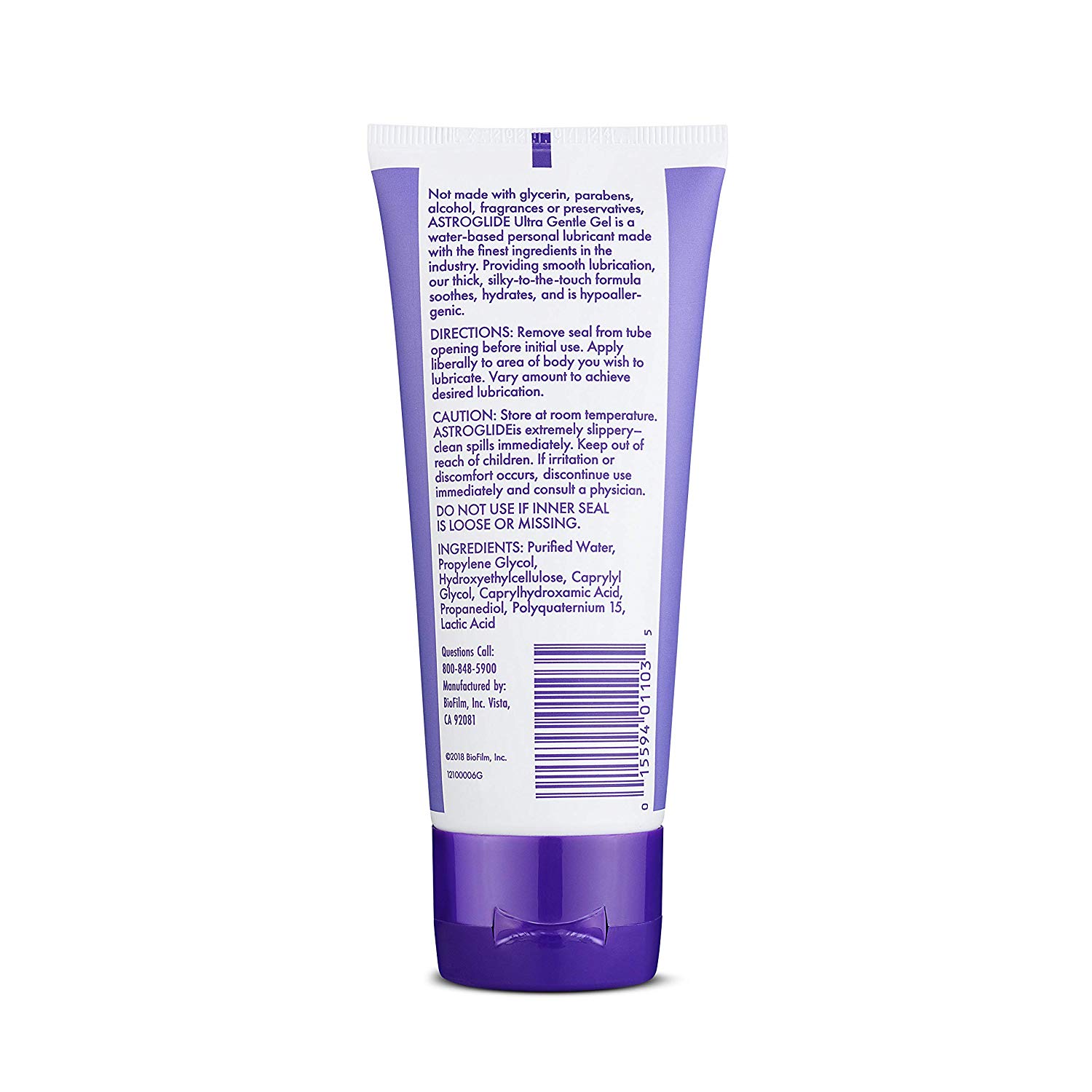 2 Pack Astroglide Ultra Gentle Gel Sensitive Skin Personal Lubricant 3 Oz  Each | eBay