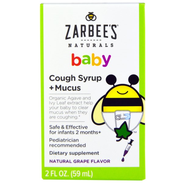 6 Pack Zarbees Naturals Infant Baby Cough Syrup & Mucus Grape 2 Oz Each eBay