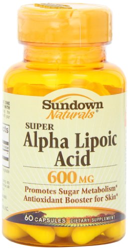 Sundown Naturals Super Alpha Lipoic Acid 600mg Capsules 60 Each Ebay