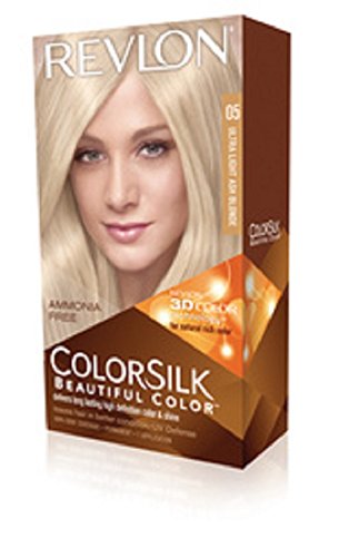4 Pack Revlon Colorsilk Beautiful Hair Color 05 Ultra Light Ash