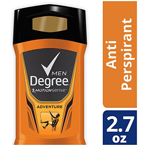 4 Pack Degree Men Motionsense Adventure Antiperspirant 2.7 Oz Each