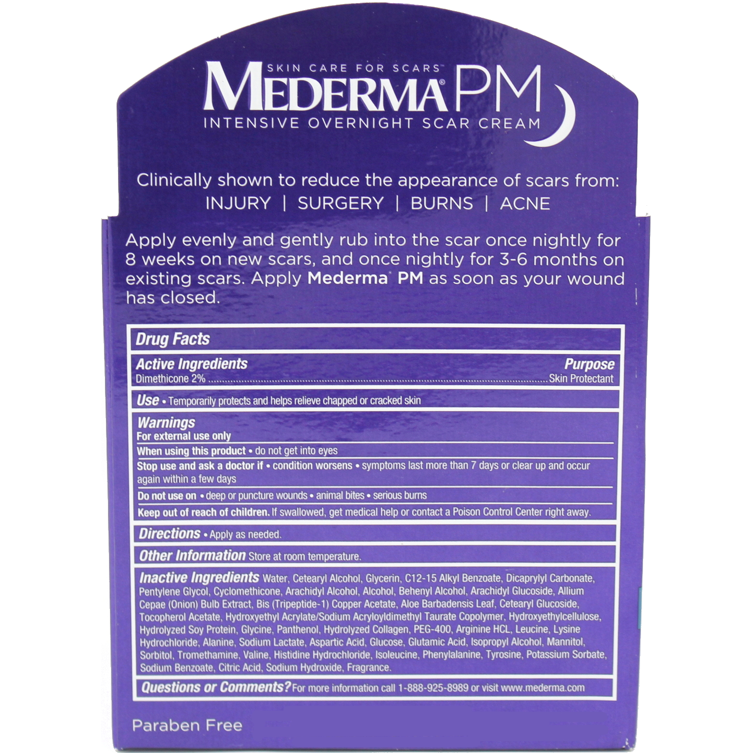 5 Pack Mederma Pm Intensive First And Only Overnight Scar Cream 1.7Oz Each | eBay