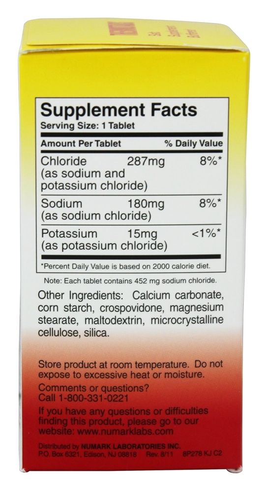 Thermotabs Salt Supplement Buffered Tablets 100 ea 38485863353 eBay